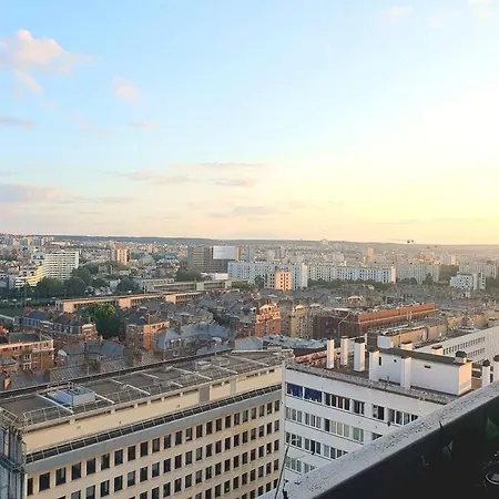 Bright Flat 90m2 Great View Paris